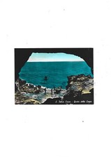 SAN FELICE CIRCEO (LATINA) CARTOLINA ANNI' 50: GROTTA DELLE CAPRE,ANIMATA, NUOVA