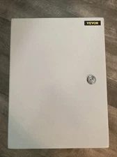 Electrical Box with back panel 16”x12”x6” Vector Carbon steel hinged junction