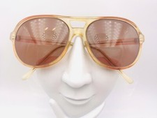 Vintage Gallery Cognac Pilot Sunglasses FRAMES ONLY
