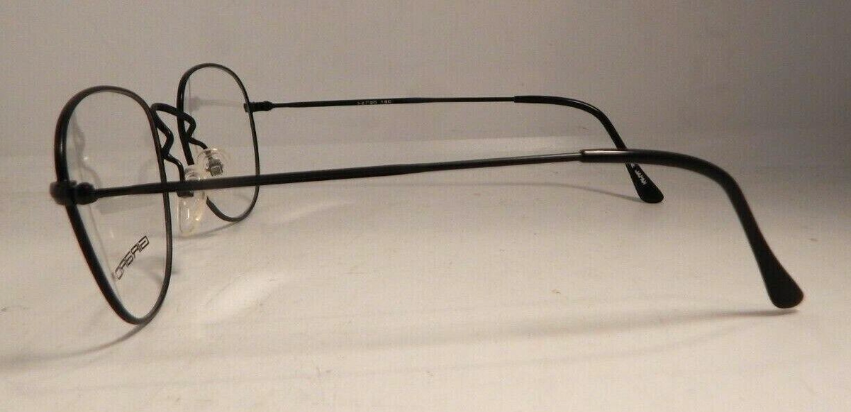 Vintage GIRARD 4438 Gold Matte Black 52/20 Eyeglass Frame New Old