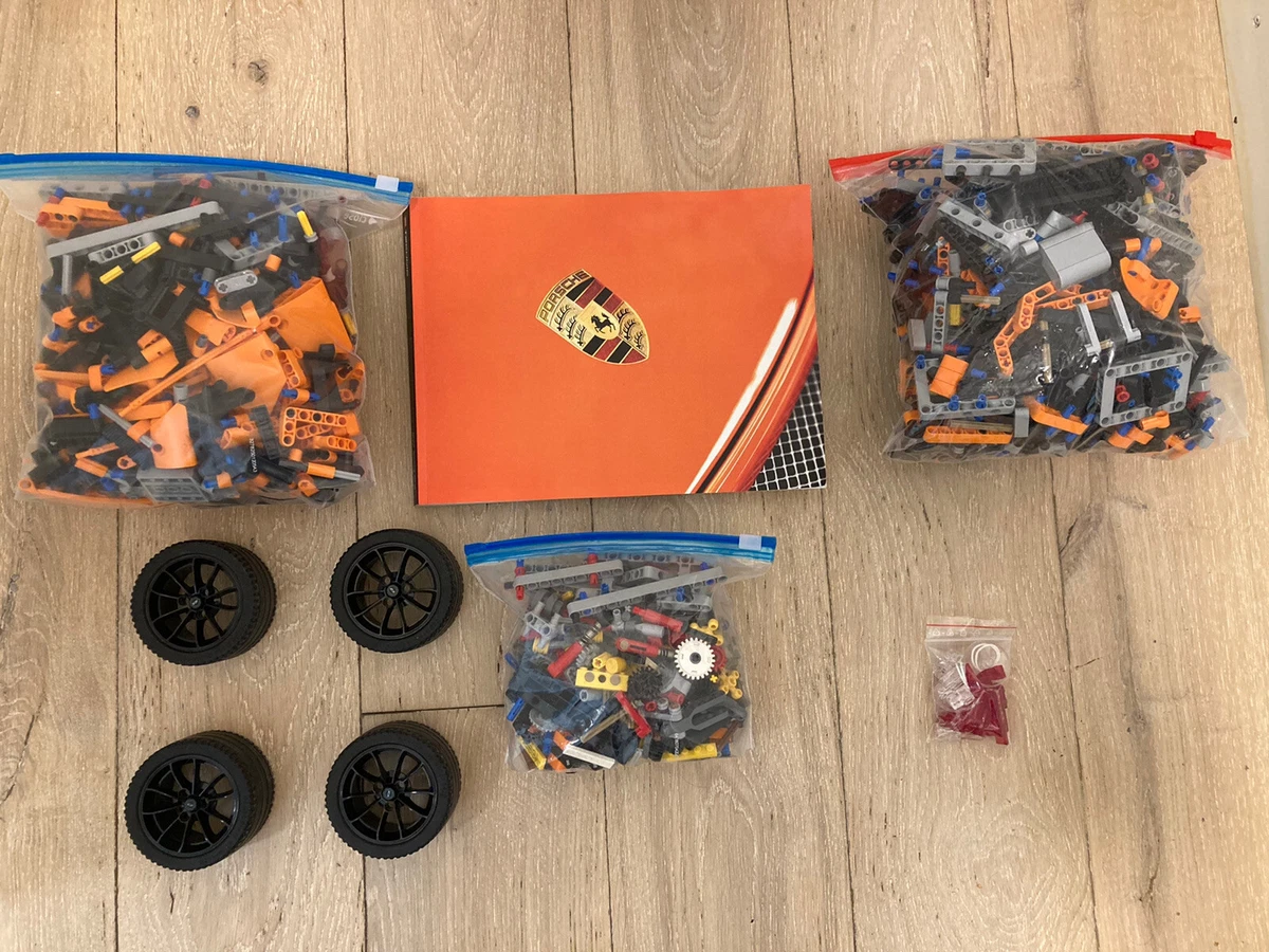 LEGO 42056 Porsche 911 GT3 RS Orange Technic - Porsche &amp; PARTS BAG 44989292735 | eBay