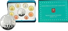 2019 VATICAN. Circulating coins issued in the year plus €20 in silver. Proof