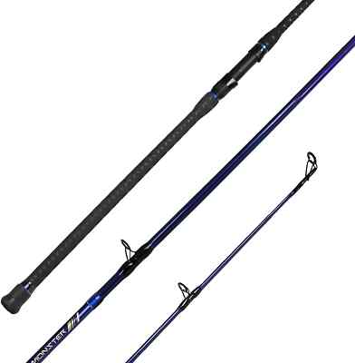 Surf Travel Rod Spinning Casting Carbon Fiber Medium Heavy Action Fishing Pole