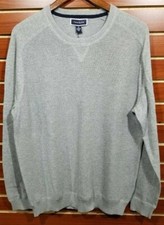 Club Room Pima Cotton Crewneck Sweater Men's M Ribbed Raglan NWT