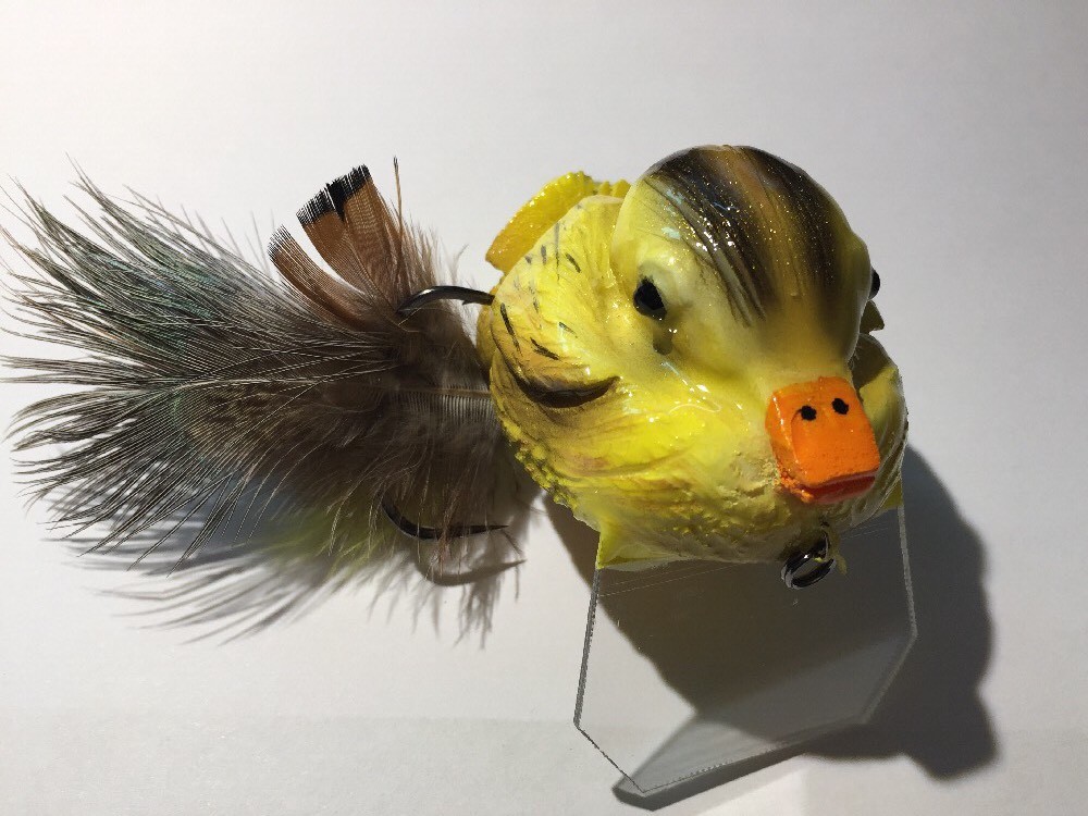 Duck swimbait wake bait duckling custom handcrafted Topwater Bass Ducking Lure - Image 4