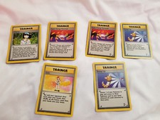 Assorted Pokemon Trainer Cards