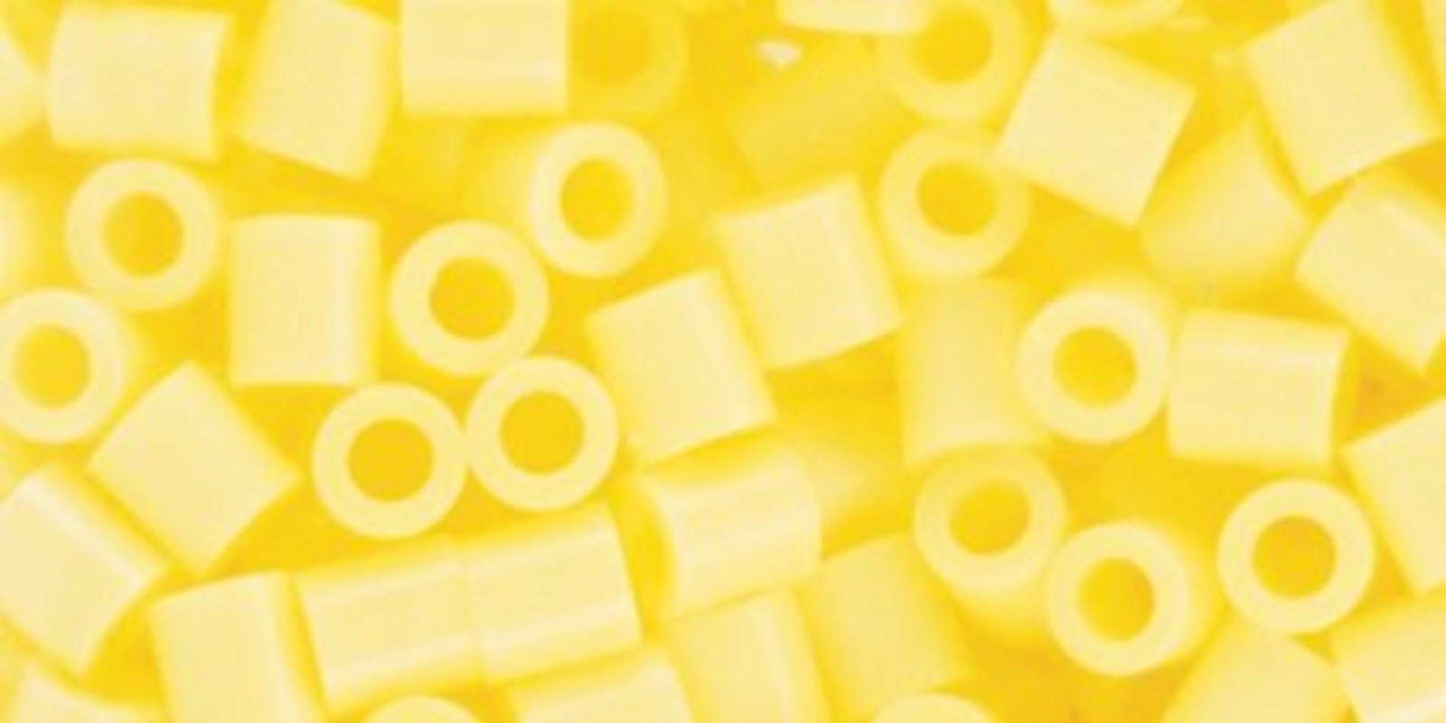 1000 Perler Pastel Yellow Color Iron On Fuse Beads: 80-19056