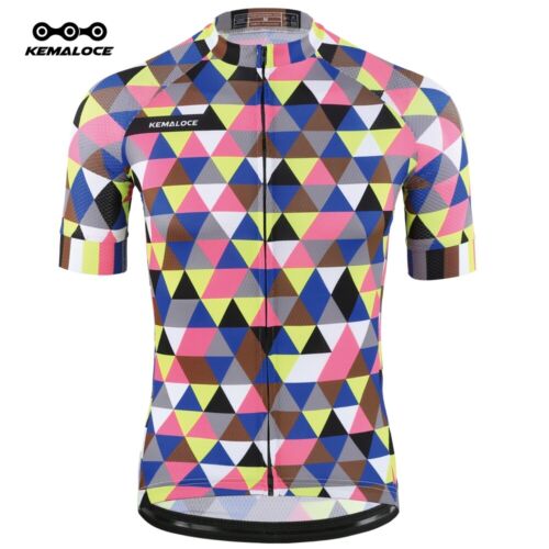 KEMALOCE Radtrikot Herren&Damen Sommer atmungsaktiv L XL 2XL 3XL 4XL Bike Jersey - Bild 218 von 229