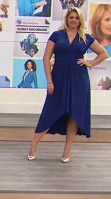 knee length dresses for ladies Iman Blue Long Maxi Dress – Cute Covered And Boho main image 0