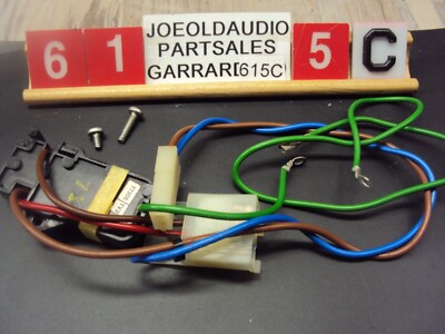 Garrard X10 Turntable Switch &4 Pin Connector. Tested. Parting Out X10