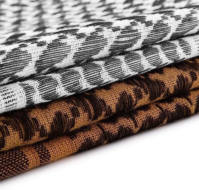 100 % algodón PAÑUELO PARA LA CABEZA SHEMAGH - Opción de color - Envoltura militar Keffiyeh ejército árabe - Imagen 3 de 4