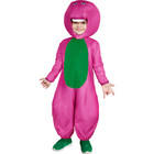 Barney Purple Dinosaur Toddler CHILD Costume NEW Jumpsuit Hood