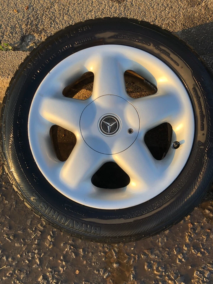 Mercedes Benz C Klasse Felgen OZ Kompletträder Sommerreifen 205/55/R15 - Bild 2 von 4