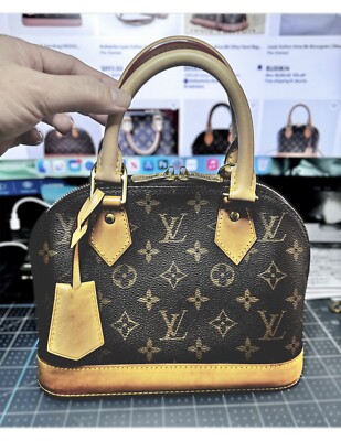 Tiktok Video Louis Vuitton Alma Bb Personalised Authentic Louis