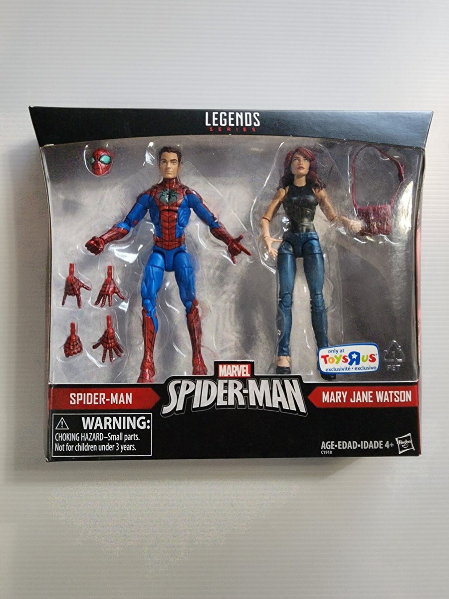 ホットトイズ　 Spider-Man & Mary Jane Marvel Legends Spider-Man & Mary Jane Watson 2 Pack Figures Toys R
