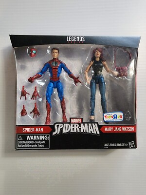 Marvel Legends Spider-Man & Mary Jane Watson 2 Pack Figures Toys R