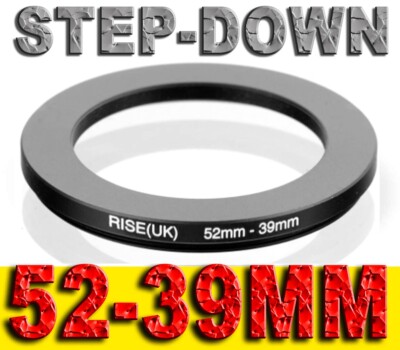 Anello Adattatore 39-52 Mm Step-Up &ndash; Da Filtro 39mm A Obiettivo 52mm
