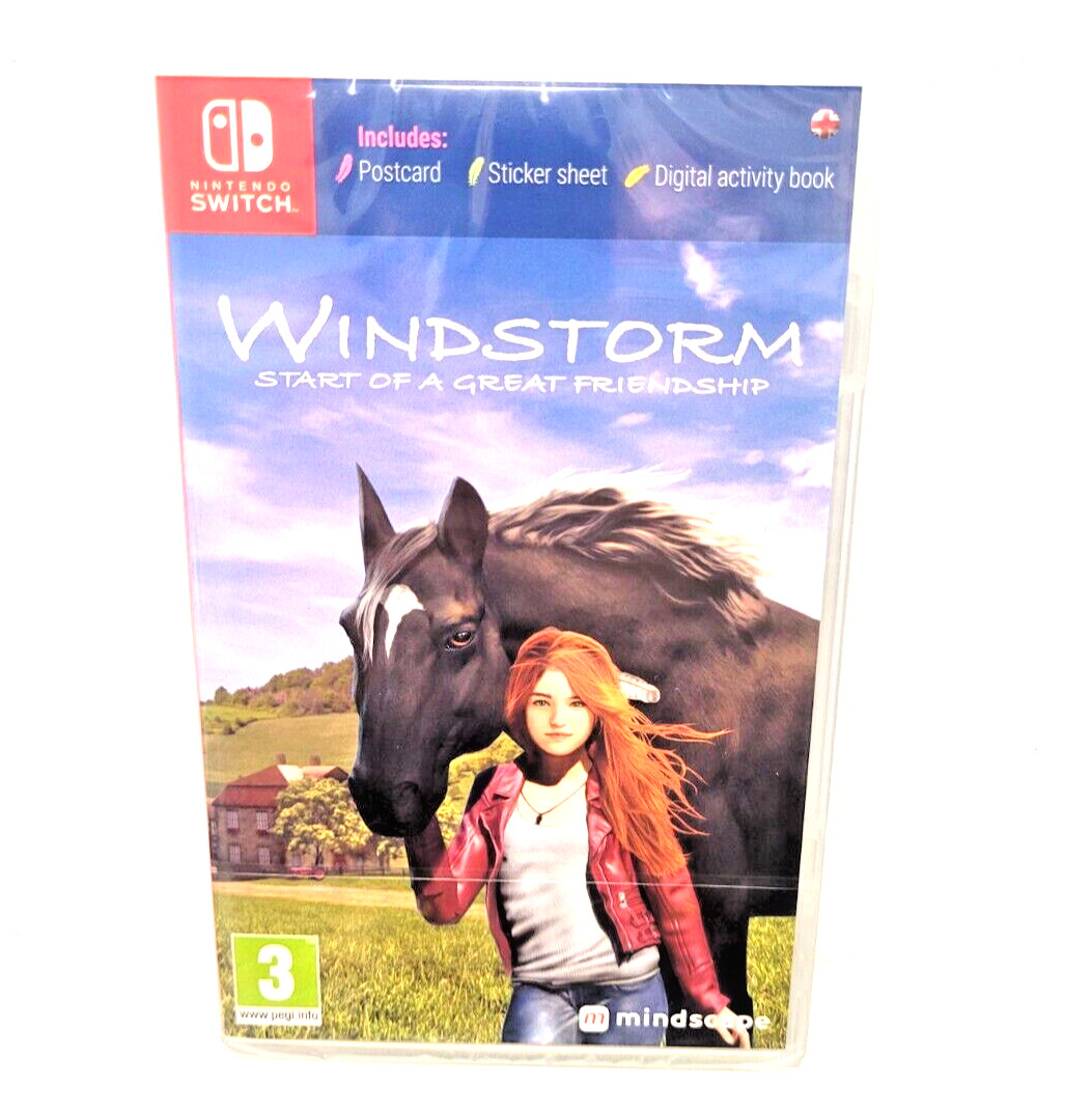 Windstorm Start of a Great Friendship Horses Nintendo Switch BRAND NEW SEALED