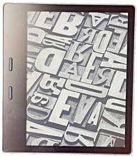 *No Ads* Amazon Kindle Oasis (10th Gen) 8GB, Wi-Fi , 7in, Graphite - Excellent