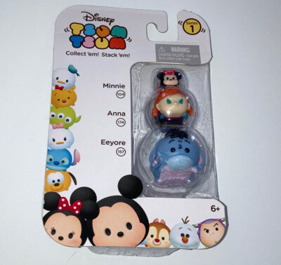 Disney Tsum Tsum Series Stack 'em Pack Of Eeyore Anna