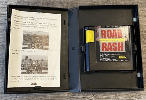 Road Rash (Sega Genesis, 1992) Complete - Afbeelding 2 van 10
