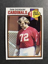 1979 Topps Football Dan Dierdorf St. Louis Cardinals Card #172 Hall of Famer (a)