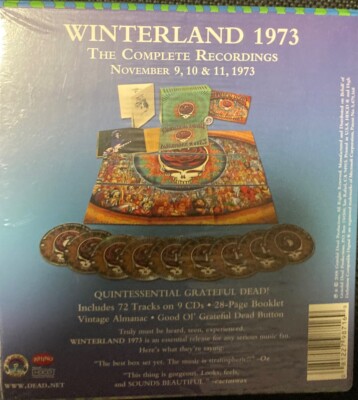 Grateful Dead ‎–Winterland 1973 - The Complete Recordings -BOX 9