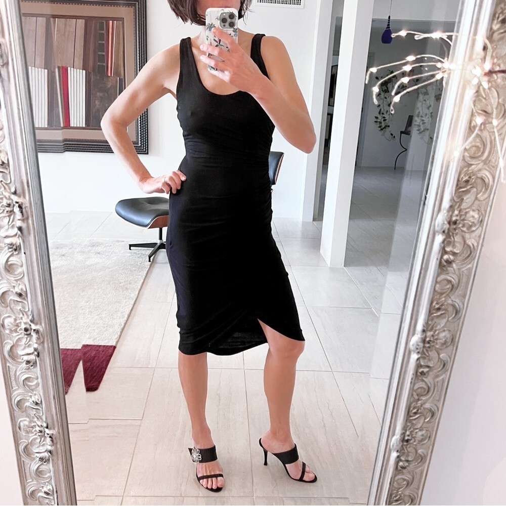 Jennifer Lopez Black Bodycon Dress Size XS | eBay