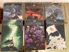 LOTTO INFINITY - AVENGERS MINISERIE COMPLETA + TIE IN VARI. MARVEL PANINI COMICS