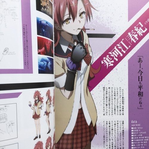 Riddle Story Of Devil Class Black Official Guide Book Japan Anime Riddle Story Of Devil Class Black Official Guide Book Japan Anime