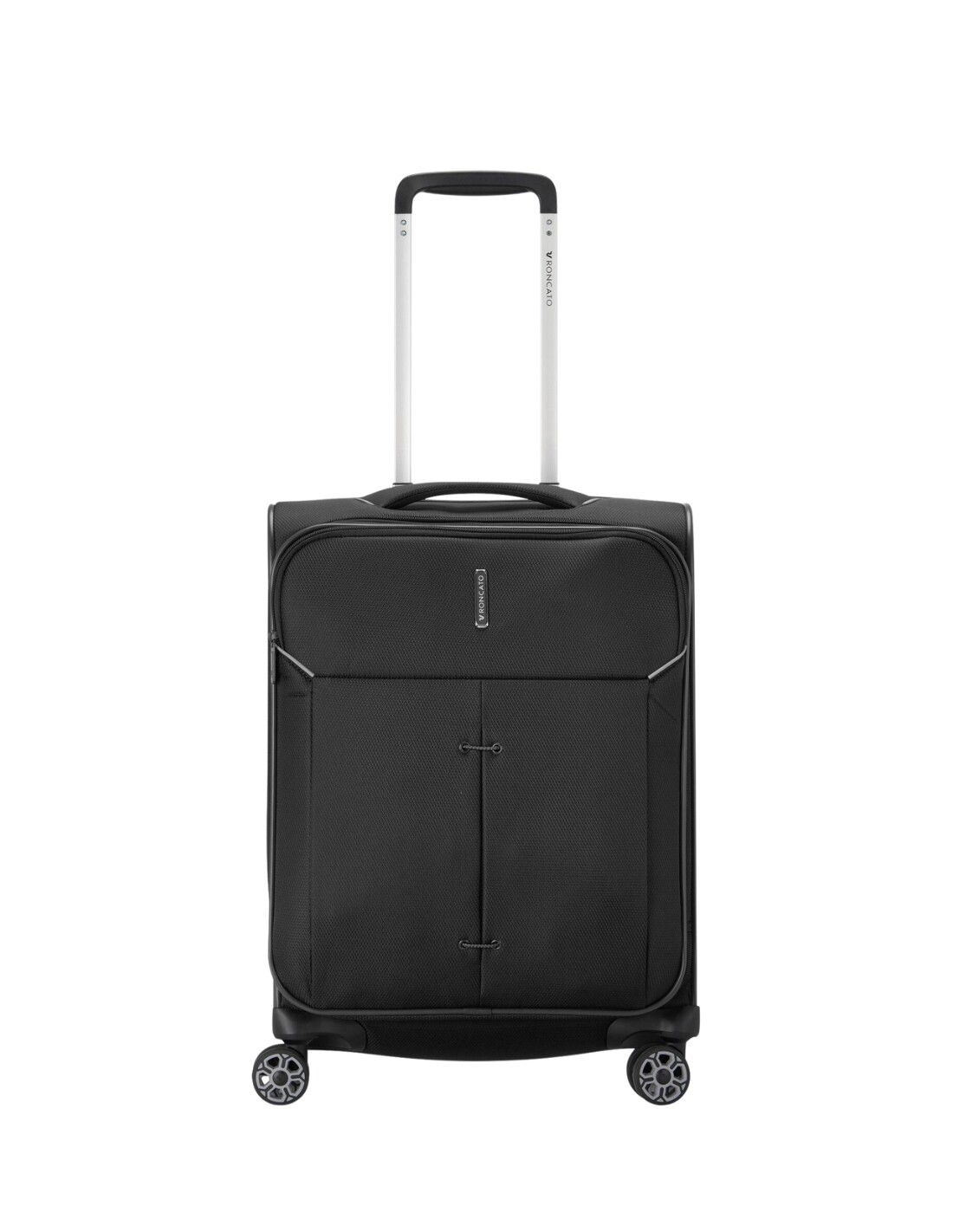 Valise souple trolley cabine ironik 2.0 Roncato Ref 59411 01 Noir 40*20/23*55 cm