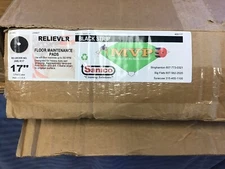 Sanico MVP Reliever 17" Black Strip & Polish Pads Bundle Pack Of 4