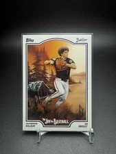 2025 Topps X Bob Ross Joy of Baseball Jackson Holliday Happy Mistakes SSP #HM-32