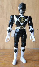 MIGHTY MORPHIN POWER RANGERS, BLACK RANGER. 1993 BANDAI ACTION FIGURE
