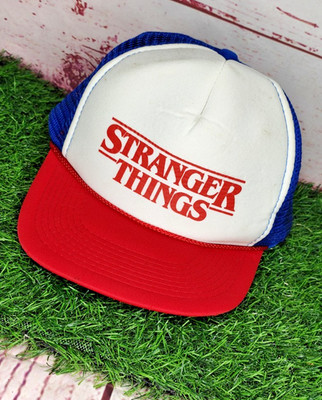 Stranger Things Dustins Cap Mütze Universal Studios rot und blau Staffel 1