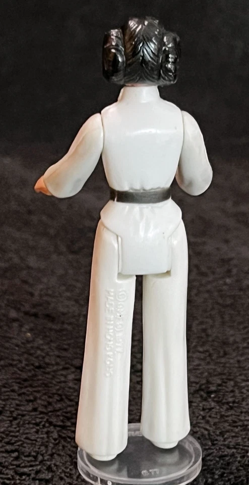 Princesa Leia 1977 • marrón oscuro HK COO • completo • Kenner Star Wars de colección Foto 4 de 4