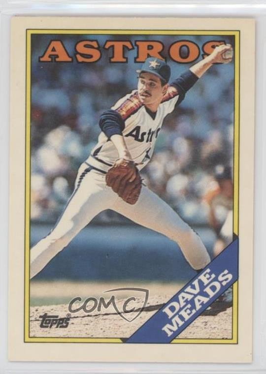 1988 Topps Collector's Edition (Tiffany) Dave Meads #199 Rookie RC kr0