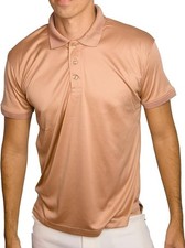 Men's Classic Dry Fit Breathable Interlock Polo Shirt Short Sleeve