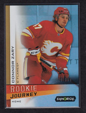2023-24 Upper Deck Synergy Hockey Rookie Journey Connor Zary #RJ-13 Home /999