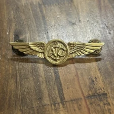 Naval Aircrew Wings OEC 14-81 - Gold Plated