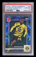 2020-21 Topps Chrome Sapphire Edition Bundesliga Soccer Cards 24