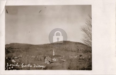 c1910s Jericho Centre Village Jericho Centre VT RPPC Photo Postcard COPY