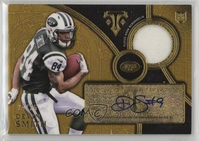 2015 Topps Triple Threads Rookie Relics Gold 24/25 Devin Smith Auto RC a2e
