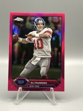 2023 Topps Composite Eli Manning Topps Pink Chrome #23 Giants /399