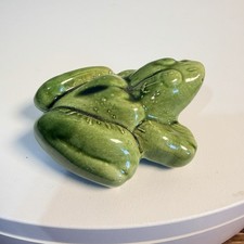 Anatomically Correct Frog Risqué Naughty Female 2 1/2” Ceramic