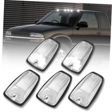 LED Cab Roof Marker Lights, Top Clearance Running Lights Clear Len White LED