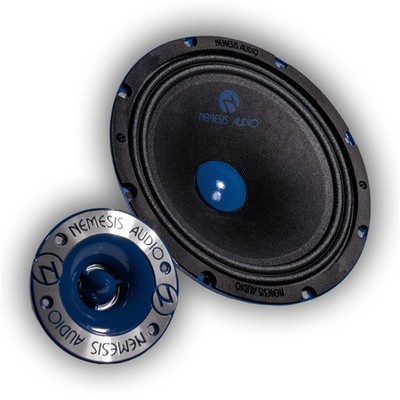 Nemesis Audio NA-8MRPK 8  Midrange Speaker 350W Max & 240W Max Tweeter Package