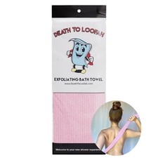 : Exfoliating Shower Towel - Japanese Style Body Scrubber, Back Scrubber, and...