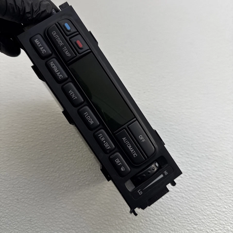 98-02 Mercury Grand Marquis Ford Crown Vic Unidad de control de temperatura clima EATC Foto 2 de 4