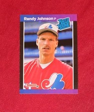 1989 Donruss #42 Randy Johnson Montreal Expos  MLB Card NM-MT+